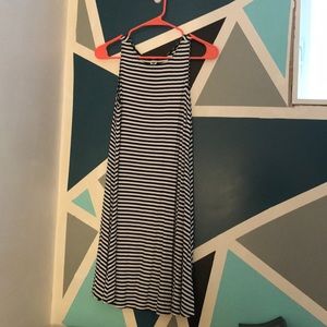 Old Navy Striped Swing Dress